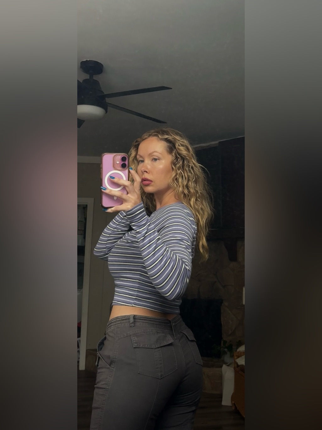 Brand New With Tags Brandy Melville Cargo Shorts In Dark Grey #Gorpcore #Granola